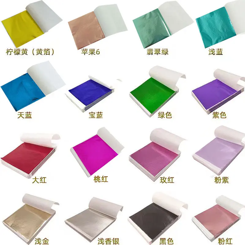 Resin Art Anniversary Gift - 100 ชิ้น 9 เซนติเมตรบรรจุเลียนแบบ Gold Silver