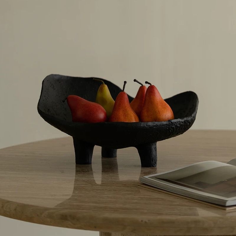 ถาดใส่ผลไม้สีดำ ถาดเรซิ่น ของต - Resin Art Coffee Table บทวิจารณ์และราคา