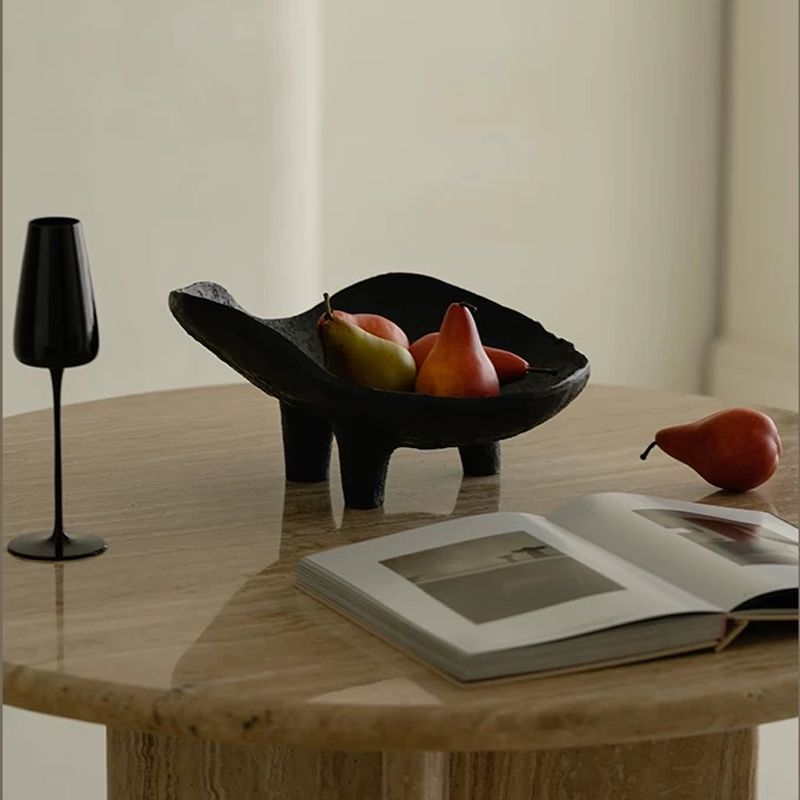 ถาดใส่ผลไม้สีดำ ถาดเรซิ่น ของต - Resin Art Coffee Table บทวิจารณ์และราคา