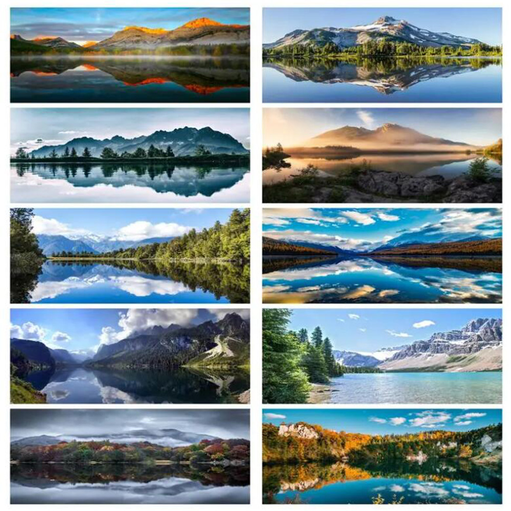 5D เย็บปักถักร้อยเพชรภูมิทัศน์ - Resin Art Images บทวิจารณ์และราคา