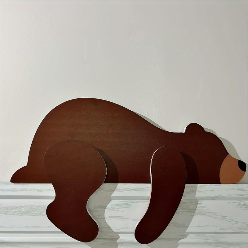สไตล์นอร์ดิกใหม่สนุกไม้หมีสีน้ - Resin Art With Wood บทวิจารณ์และราคา