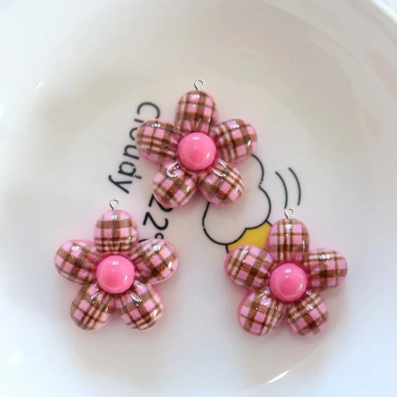 จี้เรซิ่นรูปดอกไม้หวานๆ 10 ชิ้ - Resin Art Craft บทวิจารณ์และราคา