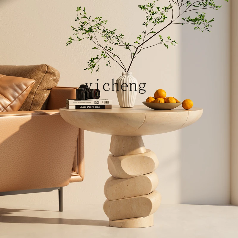 โต๊ะกาแฟหมุนได้ L8-12 โต๊ะข้าง - Resin Art Coffee Table บทวิจารณ์และราคา