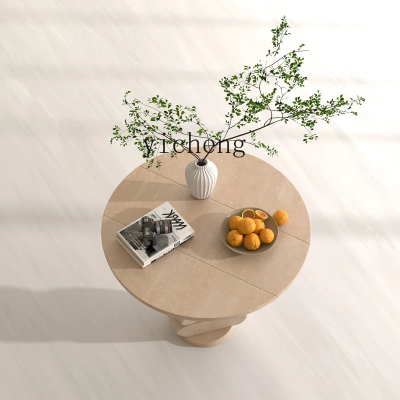 โต๊ะกาแฟหมุนได้ L8-12 โต๊ะข้าง - Resin Art Coffee Table บทวิจารณ์และราคา