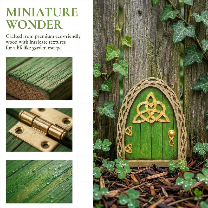 ประตูบ้านนางฟ้าเอลฟ์ขนาดเล็ก ข - Resin Art With Wood บทวิจารณ์และราคา