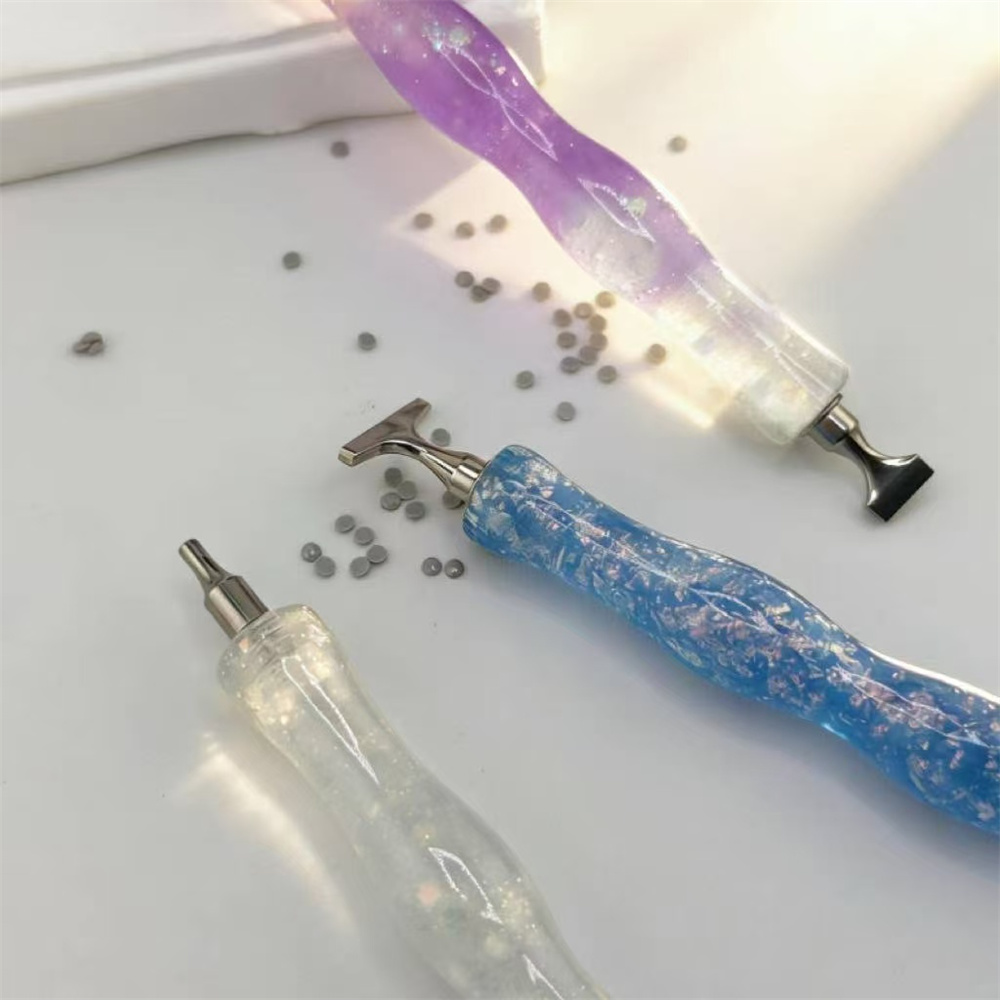 ปากกาเพชรเรซิ่นแบบใหม่ ลายคลื่ - Resin Art Canvas บทวิจารณ์และราคา