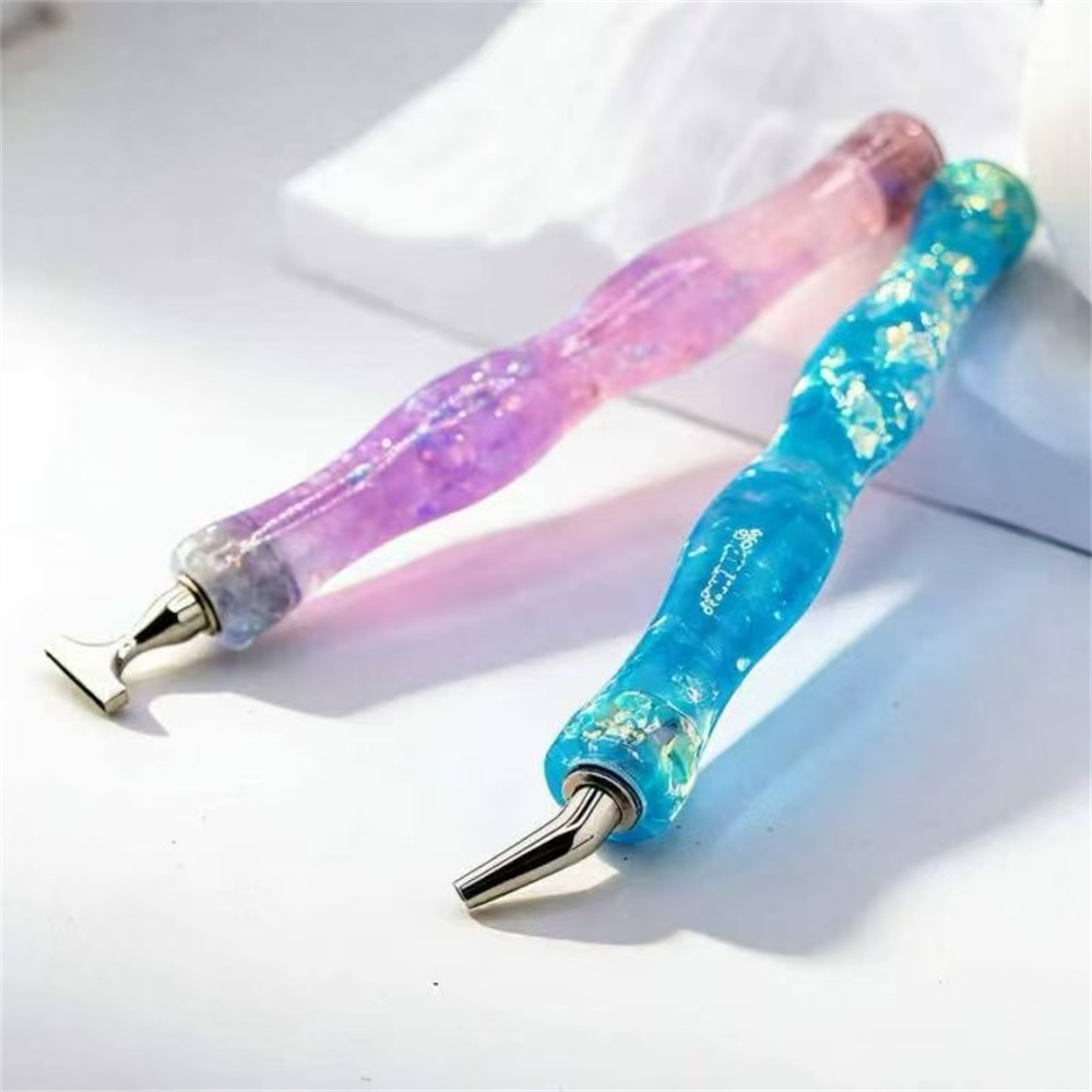 ปากกาเพชรเรซิ่นแบบใหม่ ลายคลื่ - Resin Art Canvas บทวิจารณ์และราคา
