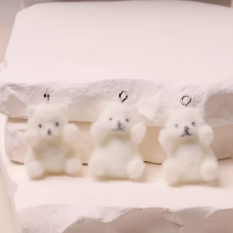 ชาร์มเรซิ่นรูปหมีขั้วโลก 6 ชิ้ - Resin Art Craft บทวิจารณ์และราคา