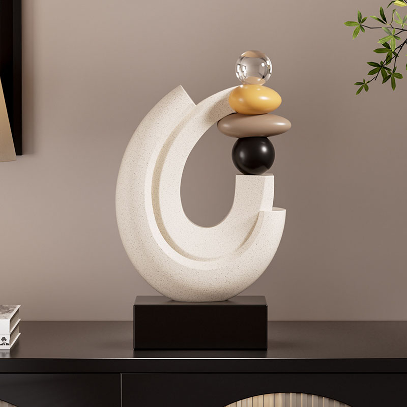 ของตกแต่งบ้าน รูปปั้นหินนำโชค  - Resin Art Anniversary Gift บทวิจารณ์และราคา