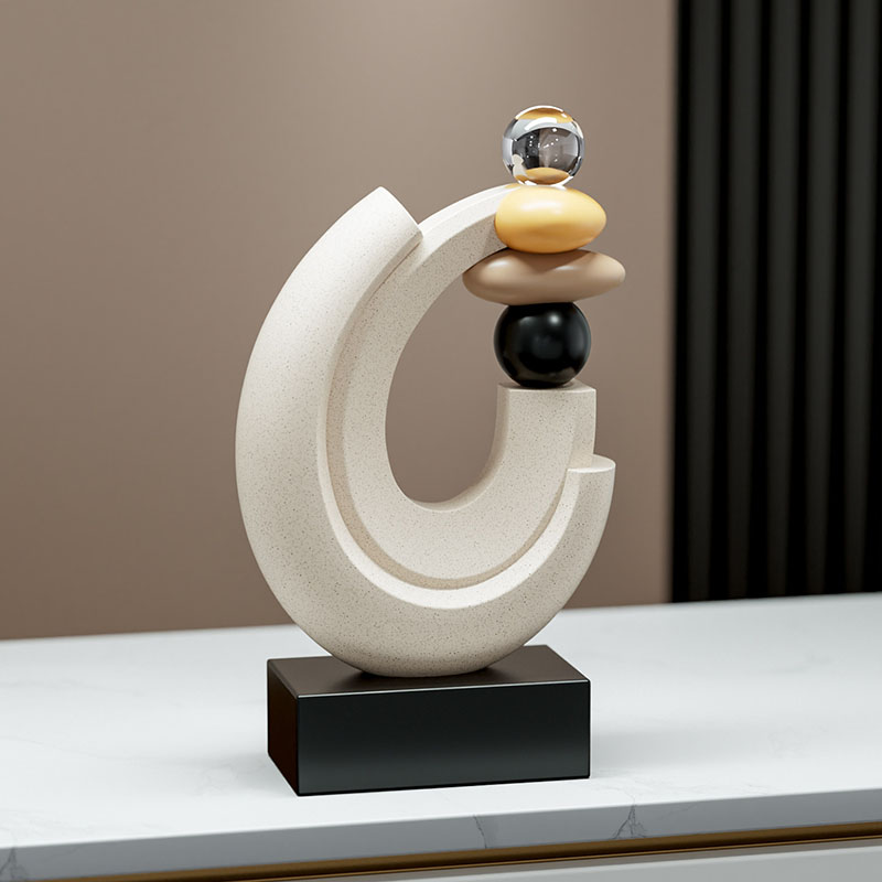 ของตกแต่งบ้าน รูปปั้นหินนำโชค  - Resin Art Anniversary Gift บทวิจารณ์และราคา