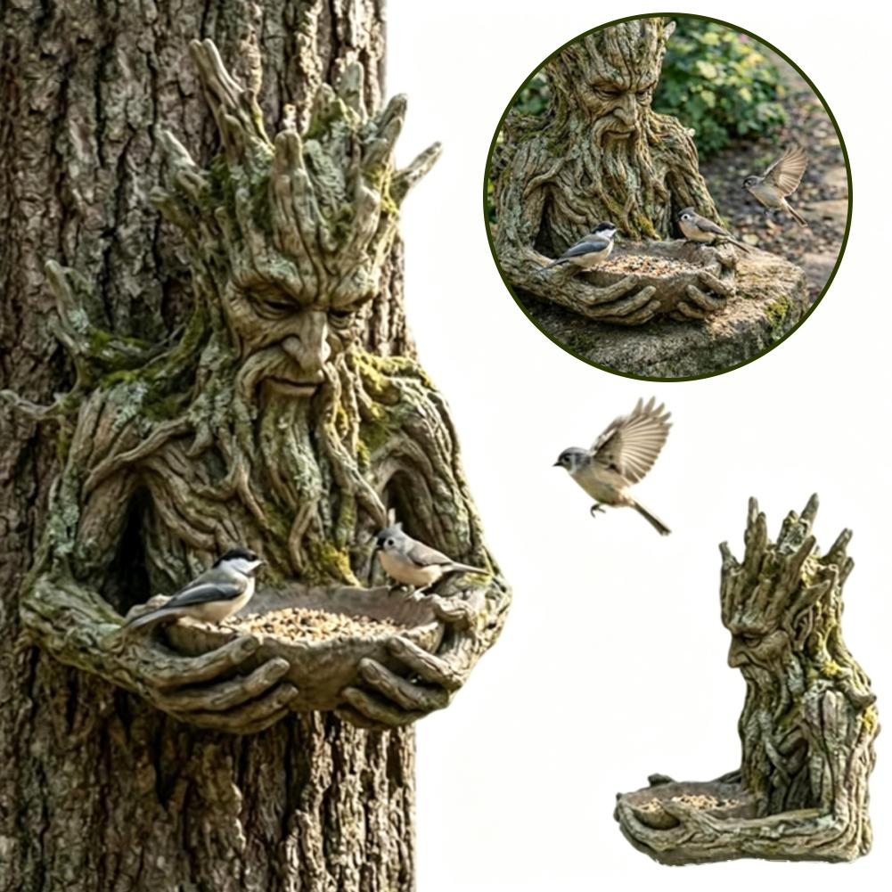 ที่ให้อาหารนกแบบติดตั้งบนลำต้น - Resin Art With Wood บทวิจารณ์และราคา