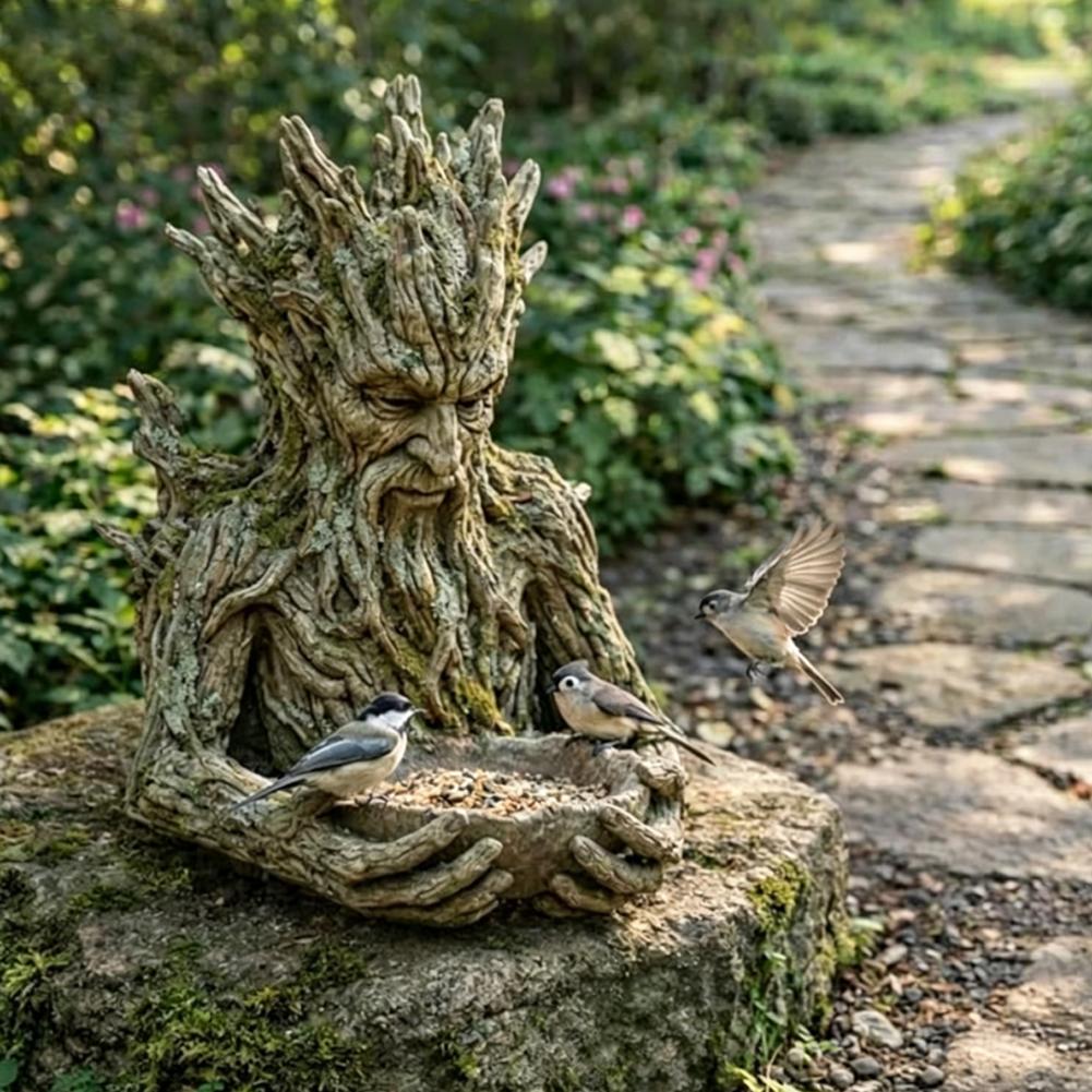 ที่ให้อาหารนกแบบติดตั้งบนลำต้น - Resin Art With Wood บทวิจารณ์และราคา