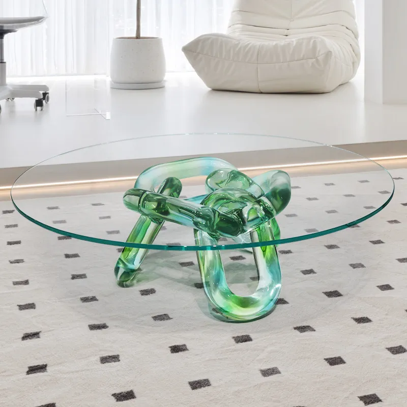 โต๊ะกาแฟดีไซน์หรูหราสไตล์มินิม - Resin Art Coffee Table บทวิจารณ์และราคา