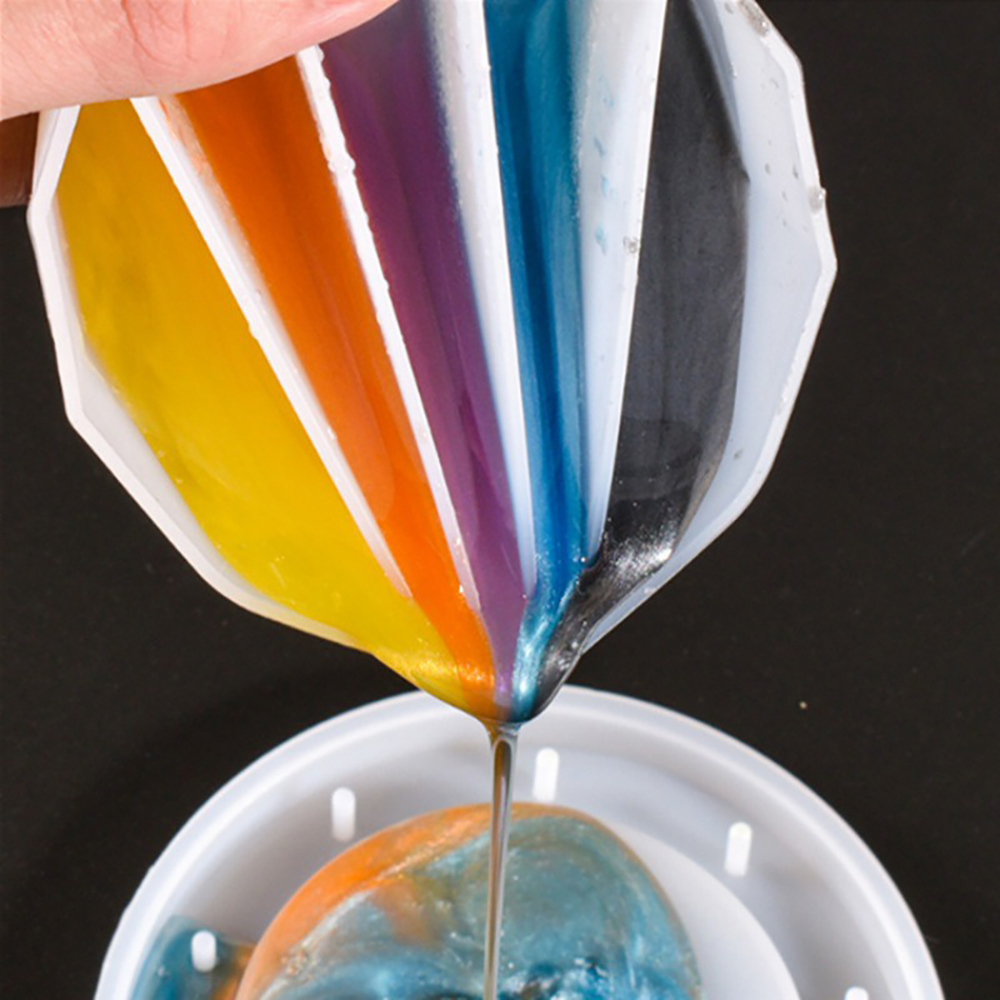 2/3/4/5 กริดซิลิโคนแยกถ้วยอีพ็ - Resin Art Design บทวิจารณ์และราคา