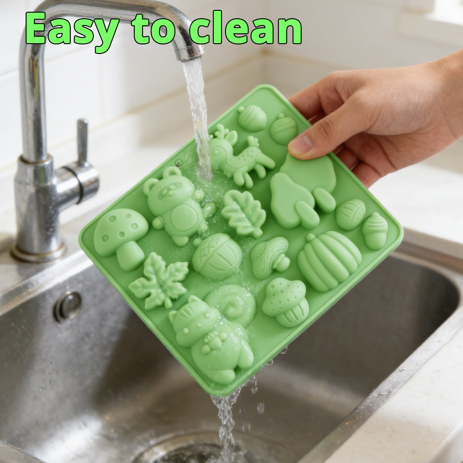แม่พิมพ์เค้กซิลิโคนรูปสัตว์ 1  - Resin Art Craft บทวิจารณ์และราคา