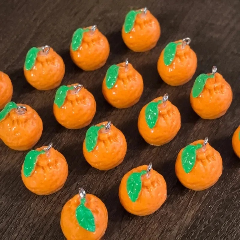 ชาร์มเรซิ่นรูปส้มแมนดาริน 3 มิ - Resin Art Craft บทวิจารณ์และราคา
