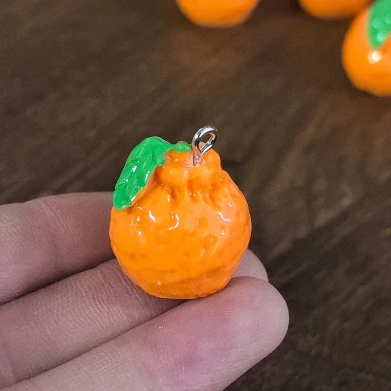 ชาร์มเรซิ่นรูปส้มแมนดาริน 3 มิ - Resin Art Craft บทวิจารณ์และราคา