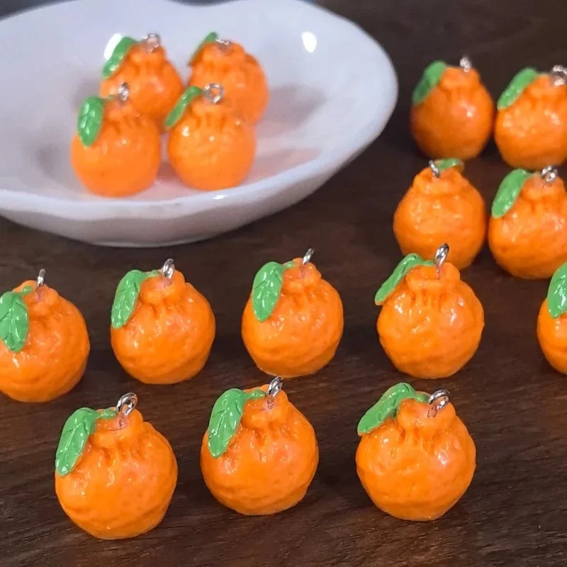 ชาร์มเรซิ่นรูปส้มแมนดาริน 3 มิ - Resin Art Craft บทวิจารณ์และราคา