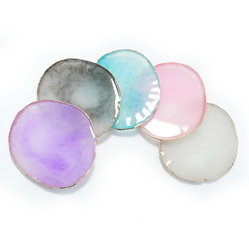 เรซิ่นหินสีเจลเล็บผสมวาดสีแผ่น - Resin Art Design บทวิจารณ์และราคา