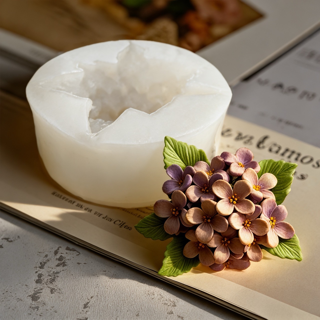 แม่พิมพ์ซิลิโคนรูปดอกไม้ 3 มิต - Resin Art For Wedding Gift บทวิจารณ์และราคา