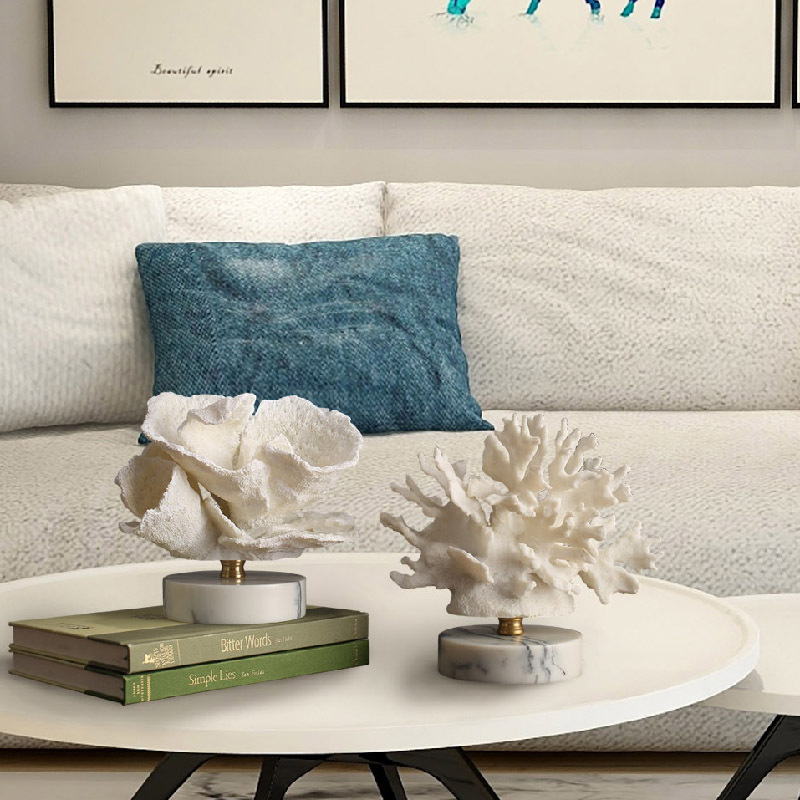 ของตกแต่งเรซิ่นรูปปะการังสไตล์ - Resin Art Coffee Table บทวิจารณ์และราคา