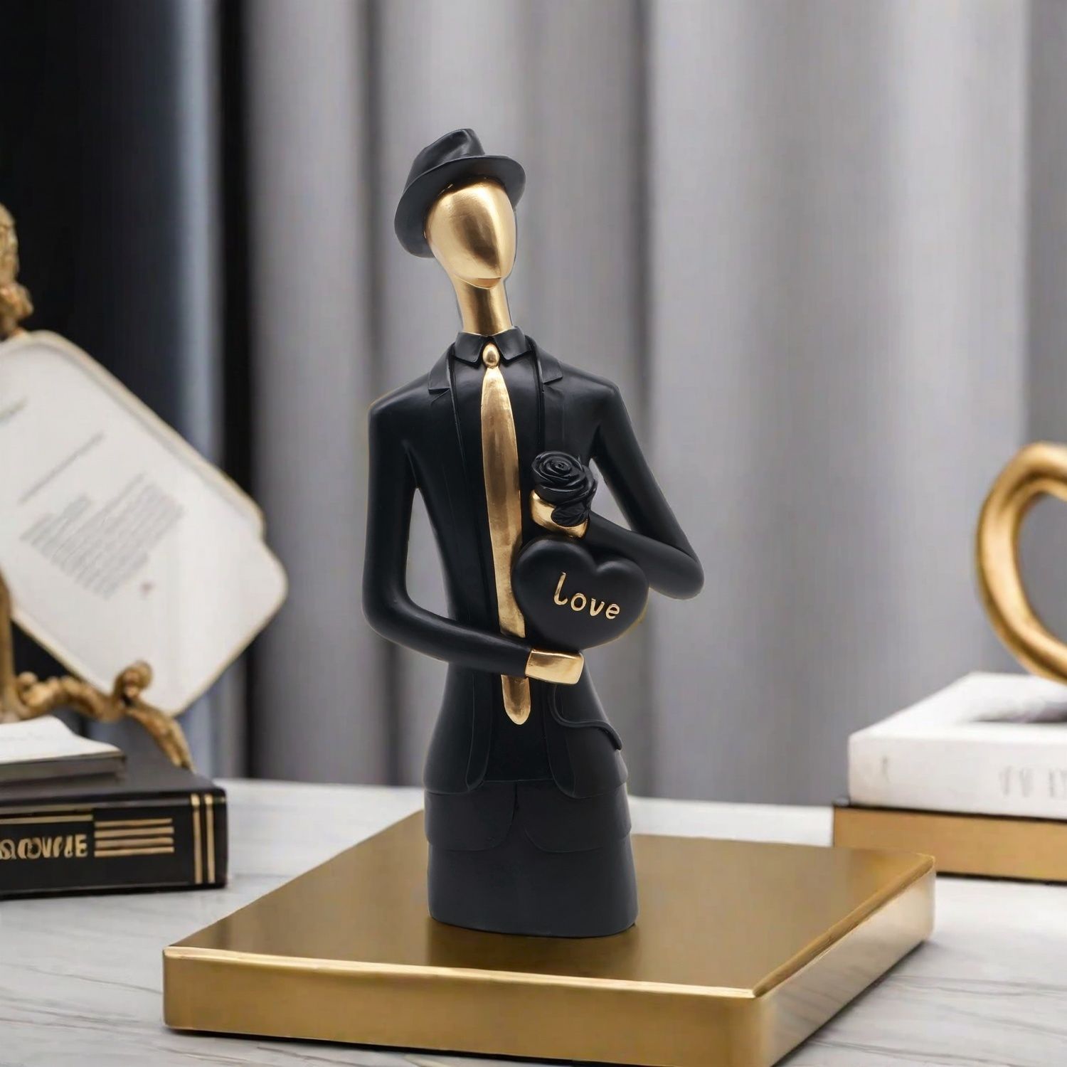 ประติมากรรมเรซิ่นตกแต่งสไตล์นอ - Resin Art For Wedding Gift บทวิจารณ์และราคา