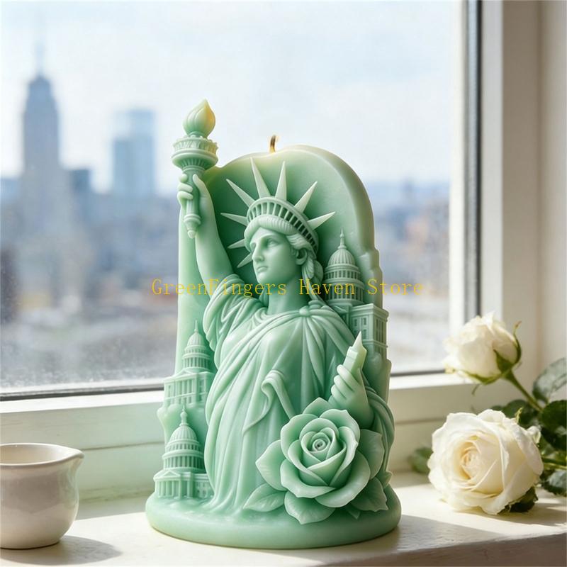 F68D 3D อนุสาวรีย์เทพีเสรีภาพล - Resin Art Anniversary Gift บทวิจารณ์และราคา