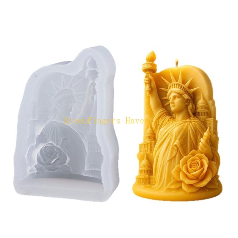 F68D 3D อนุสาวรีย์เทพีเสรีภาพล - Resin Art Anniversary Gift บทวิจารณ์และราคา