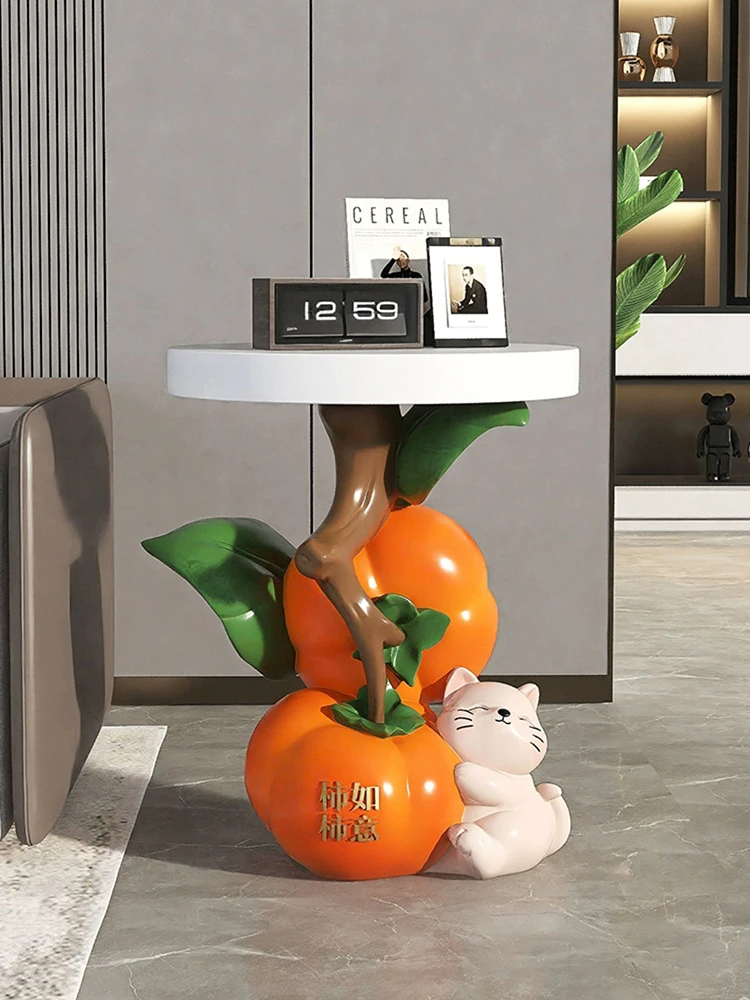รูปปั้นสร้างสรรค์โต๊ะข้างตกแต่ - Resin Art Coffee Table บทวิจารณ์และราคา
