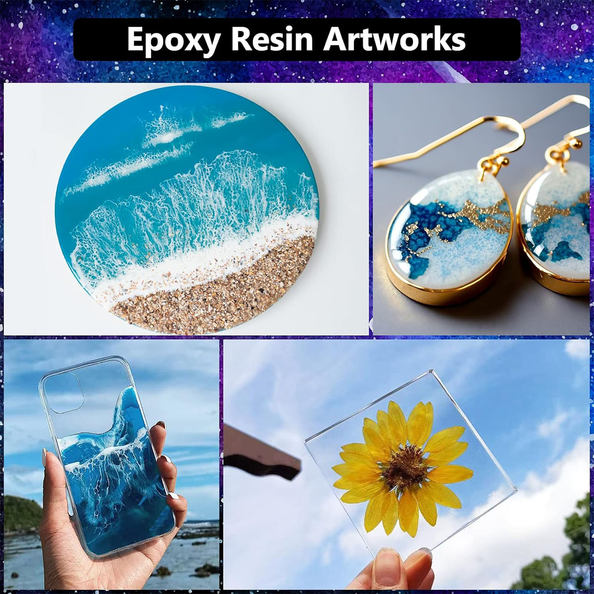ชุดเรซิ่นอีพ็อกซี่ใส 1000 มล.  - Resin Art With Wood บทวิจารณ์และราคา