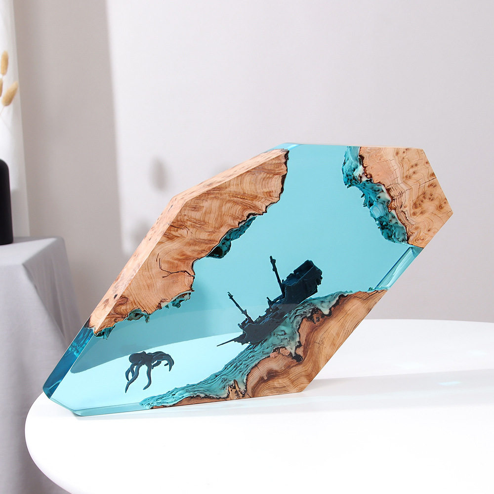 งานศิลปะตั้งโต๊ะรูปกวางนางฟ้าใ - Resin Art Craft บทวิจารณ์และราคา