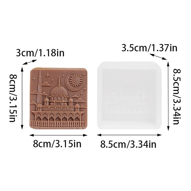 แม่พิมพ์ซิลิโคนสำหรับทำเทียนหอ - Resin Art Design บทวิจารณ์และราคา
